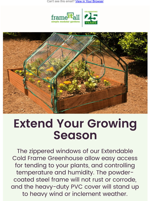 Extend your growing season