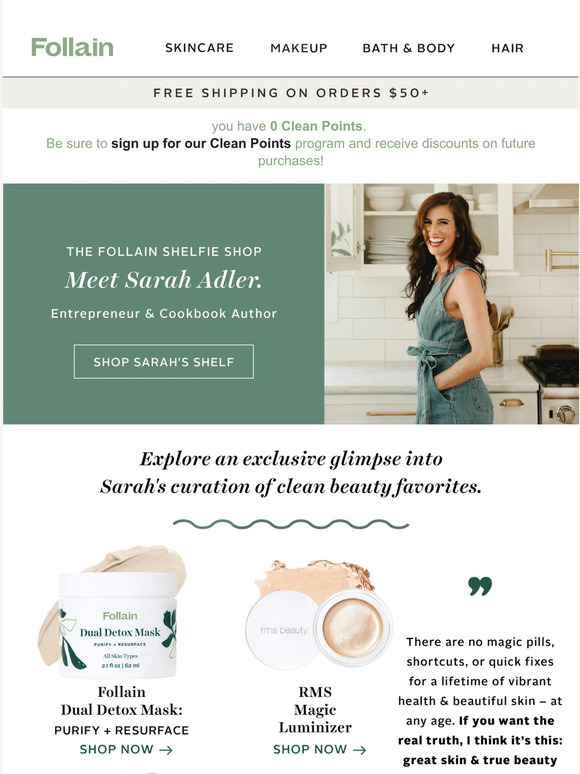 Exclusive Look into Sarah Adler's Shelfie: Entrepreneur & Cookbook Author