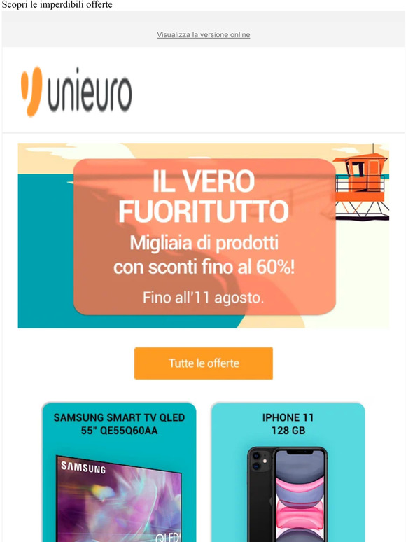 ⛱ Il VERO Fuoritutto con sconti fino al 60%!