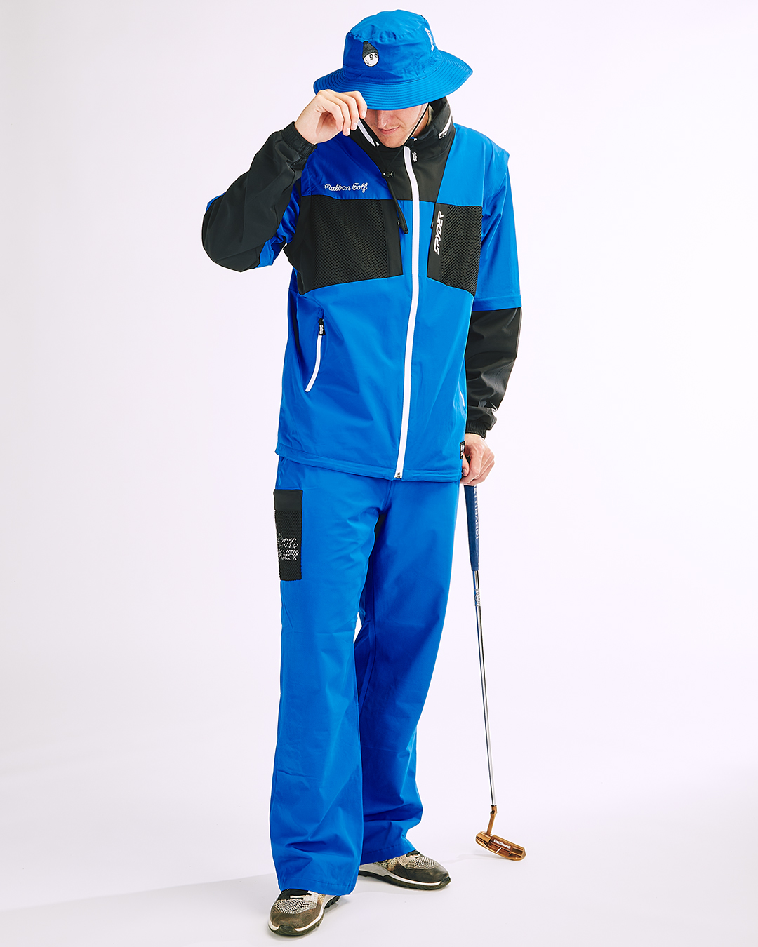 メンズウェア Mens Spyder Malbon X Spyder Rain Jacket Malbon x Spyder Collection – Malbon Golf