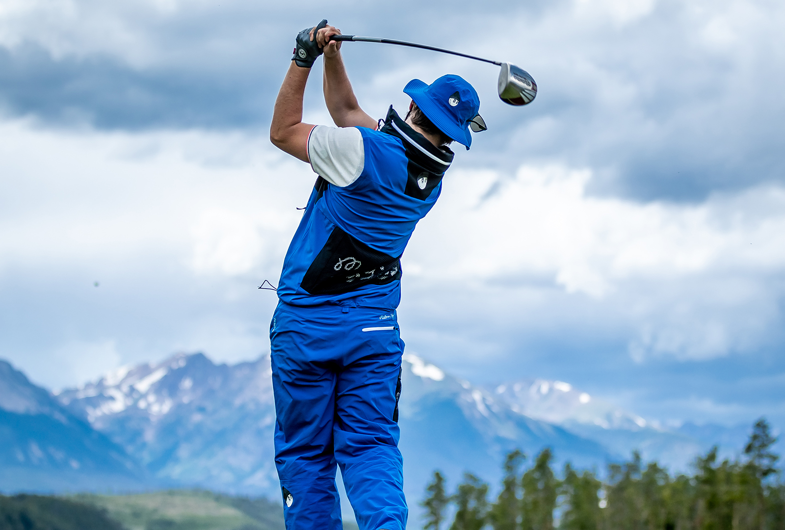 Malbon Golf × Spyder 3WAY ゴアテックスレインジャケット Malbon Golf × Spyder 3WAY ゴアテックスレインジャケット