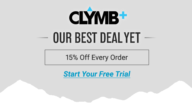 Clymb+: Our Best Deal Yet // 15% Off Every Order, 5% Annual Rewards, $100 Annual Travel Discount, Free Returns