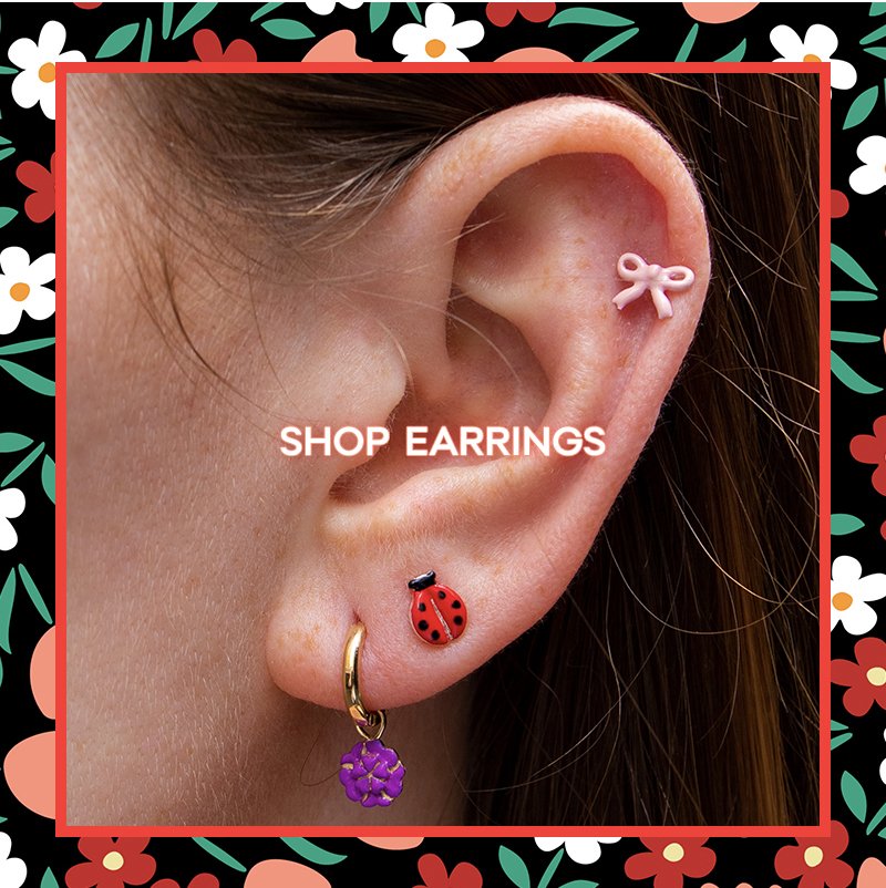 Shop Earrings. Create Your Own.