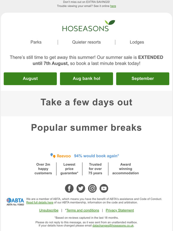 Summer Sale EXTENDED! ⏱️☀️ Ends Sunday!