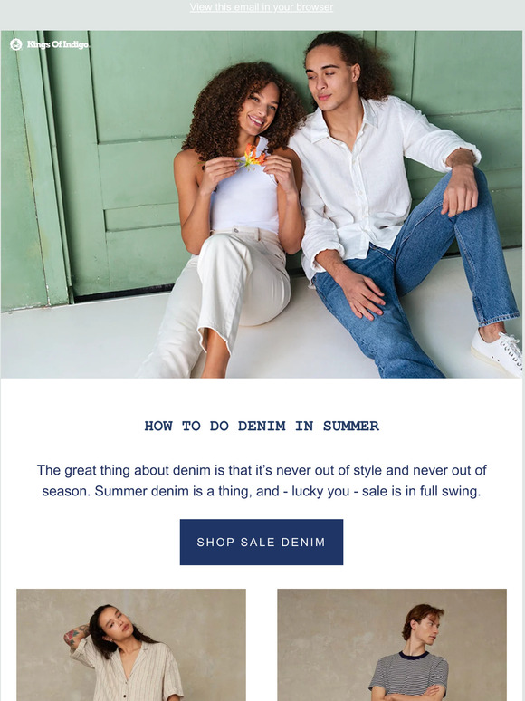 Denim all year round 