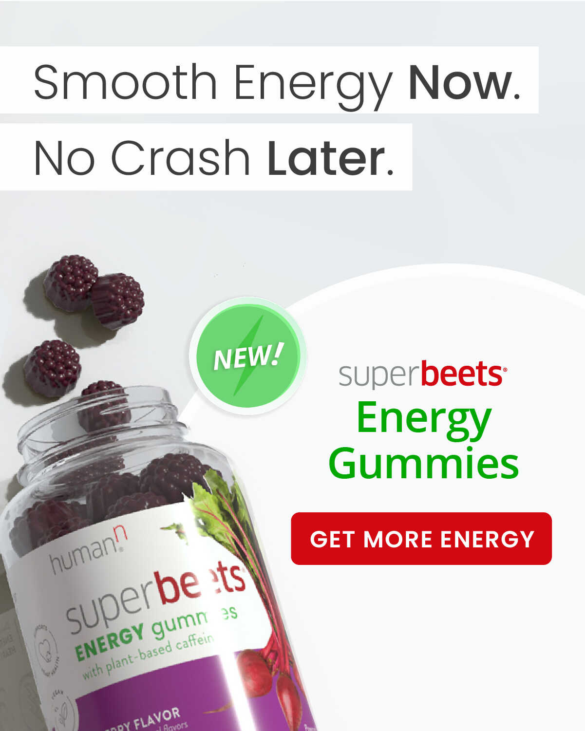 HumanN [New product] Energy Gummies ⚡️ are here! Milled