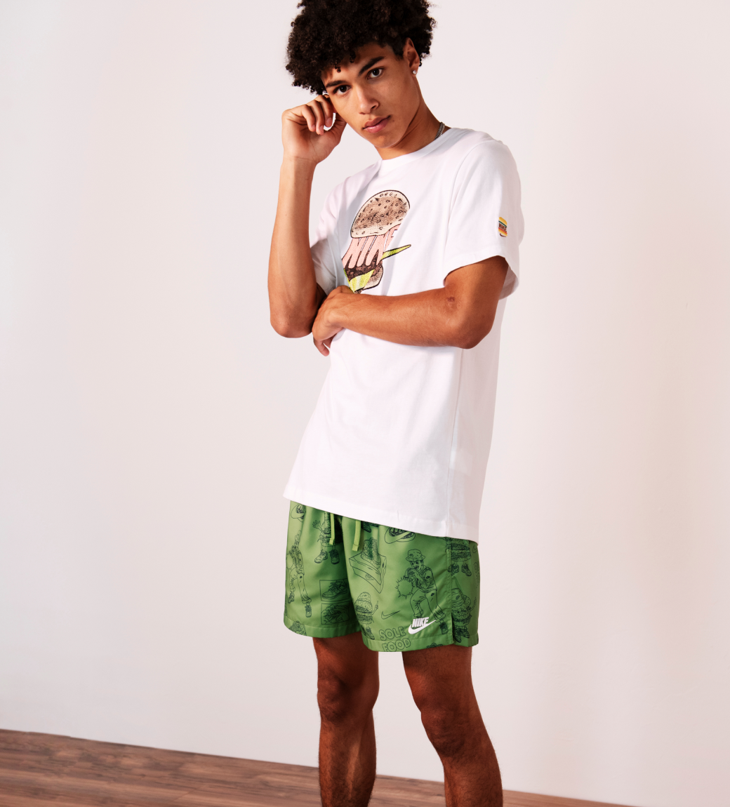 vapormax plus with shorts