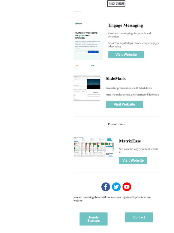 Engage Messaging, SlideMark  🚀