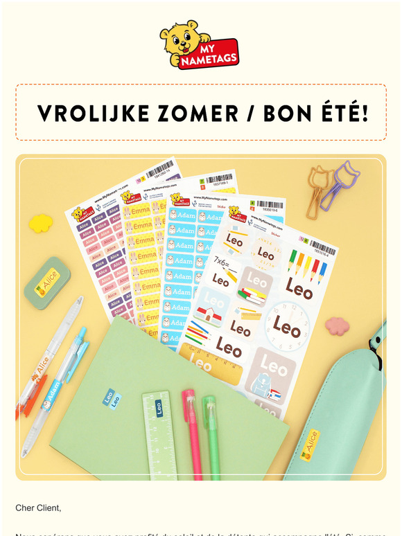 Vrolijke Zomer! / Bon Été!
