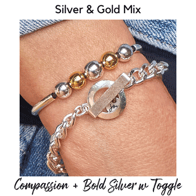 silver gold mix collection