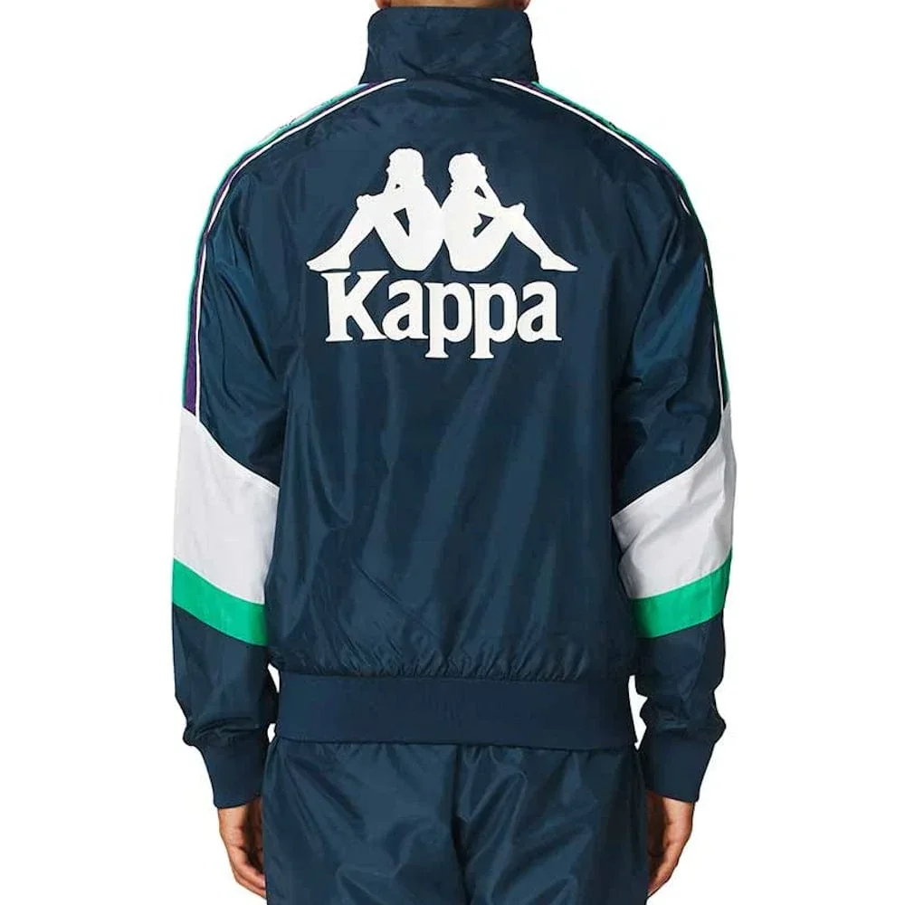 Image of Kappa Authentic Fez Track Top - Blue / Purple / White
