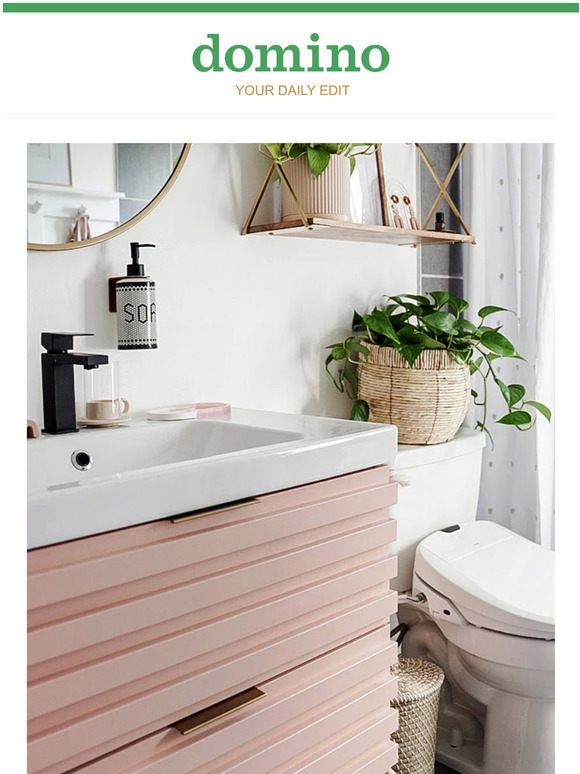 domino 13 bathroom IKEA hacks for small spaces Milled