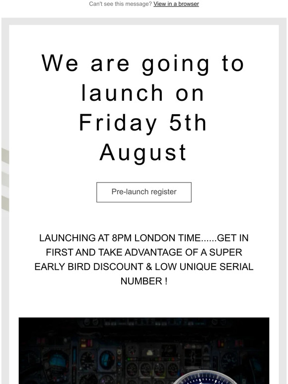 Launching this friday !