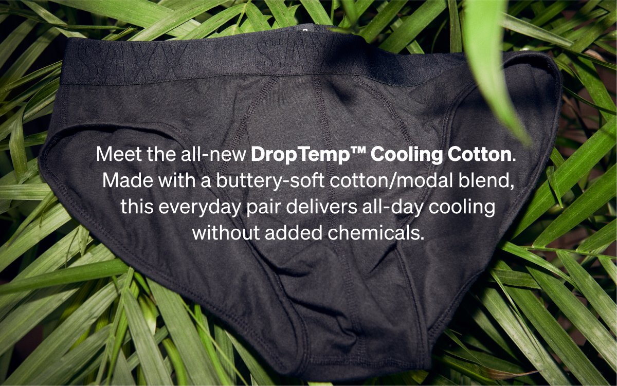DropTemp™ Cooling Cotton