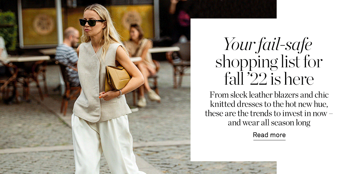 netaporter AU Your ultimate style guide for fall ’22 is here Milled