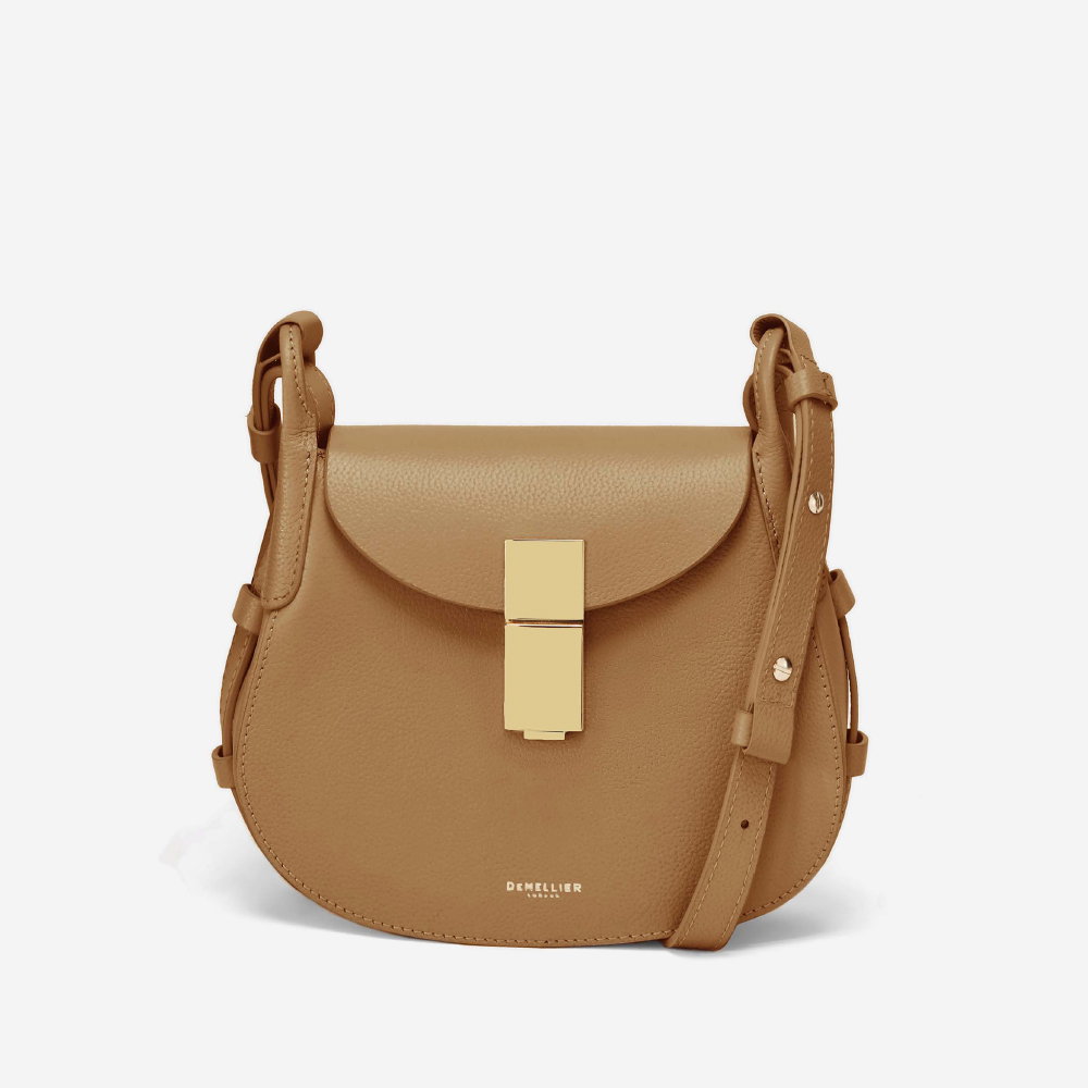 the mini lausanne in deep toffee small grain