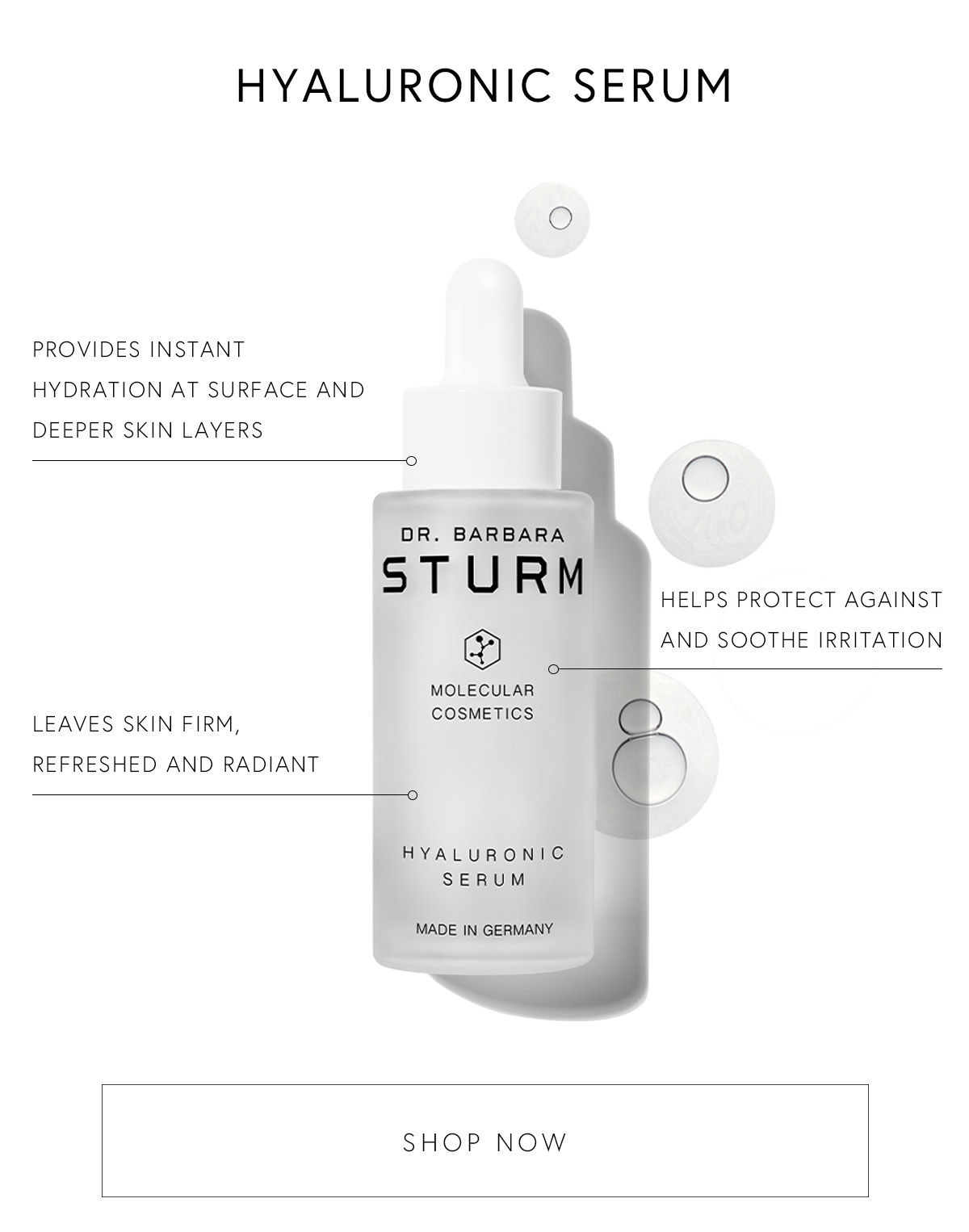 Dr. Barbara Sturm: Hyaluronic Acid💧Your Summer Skincare Must-Have | Milled