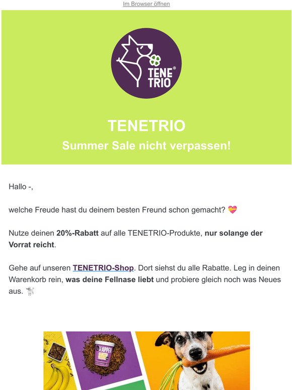 —, Summer Sale! 🐶