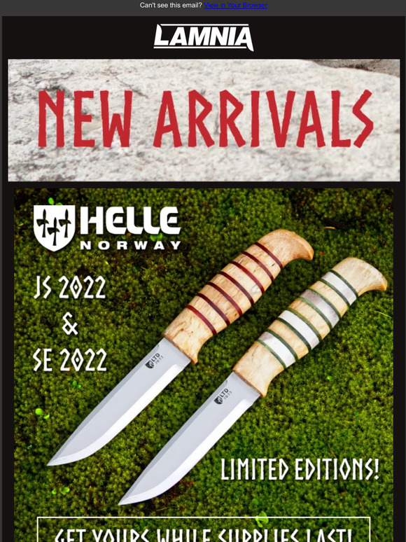 Helle 2022 Limited Edition JS Knife