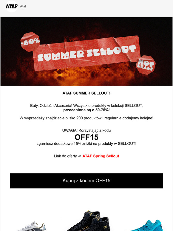 ☰ 📦  Aktualizacja w Wyprzedaży -50/-75%! + Kod rabatowy...  📦