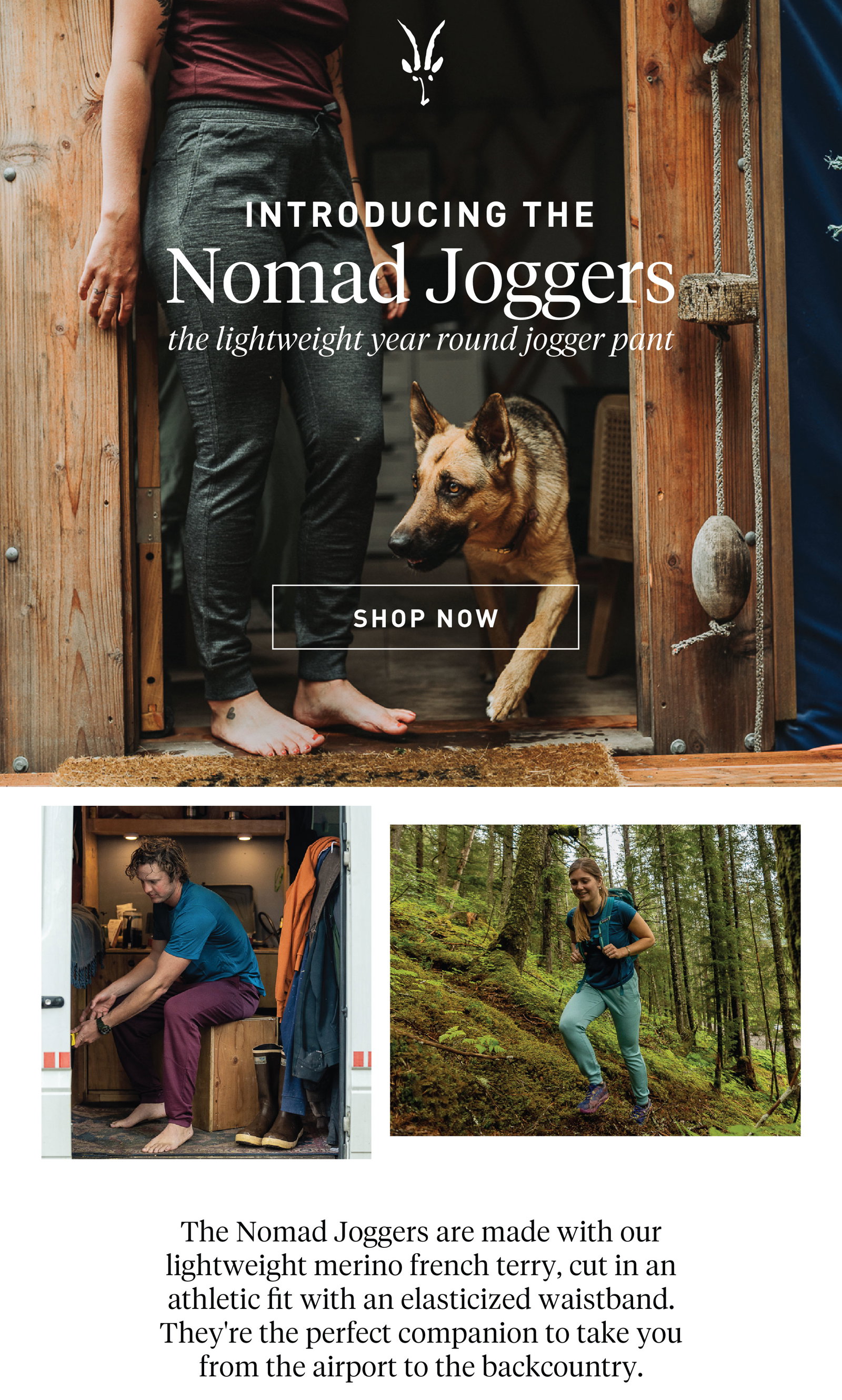 Ibex Outdoor Clothing: Introducing The Nomad Jogger