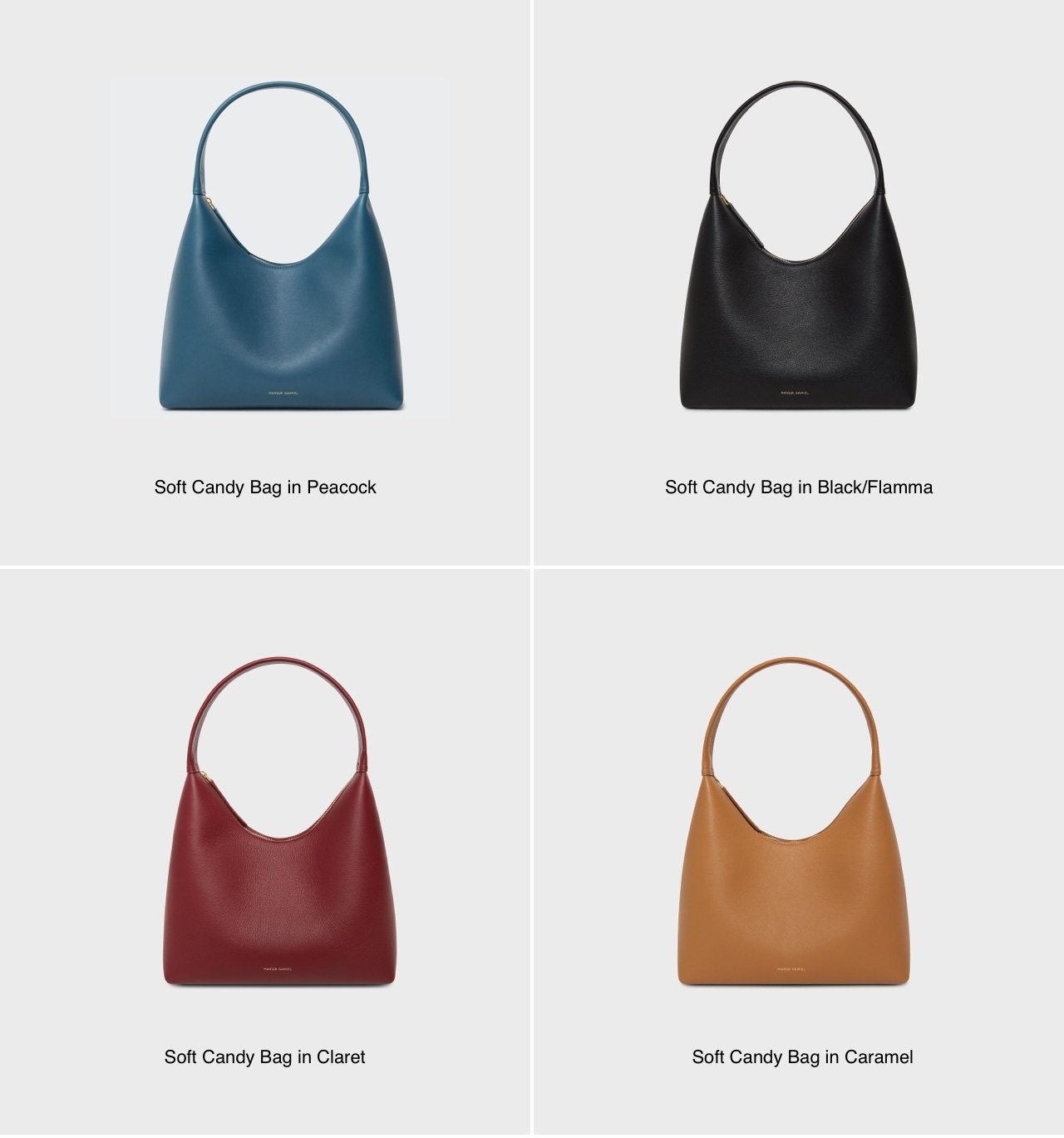 Mansur Gavriel Soft Candy Leather Shoulder Bag