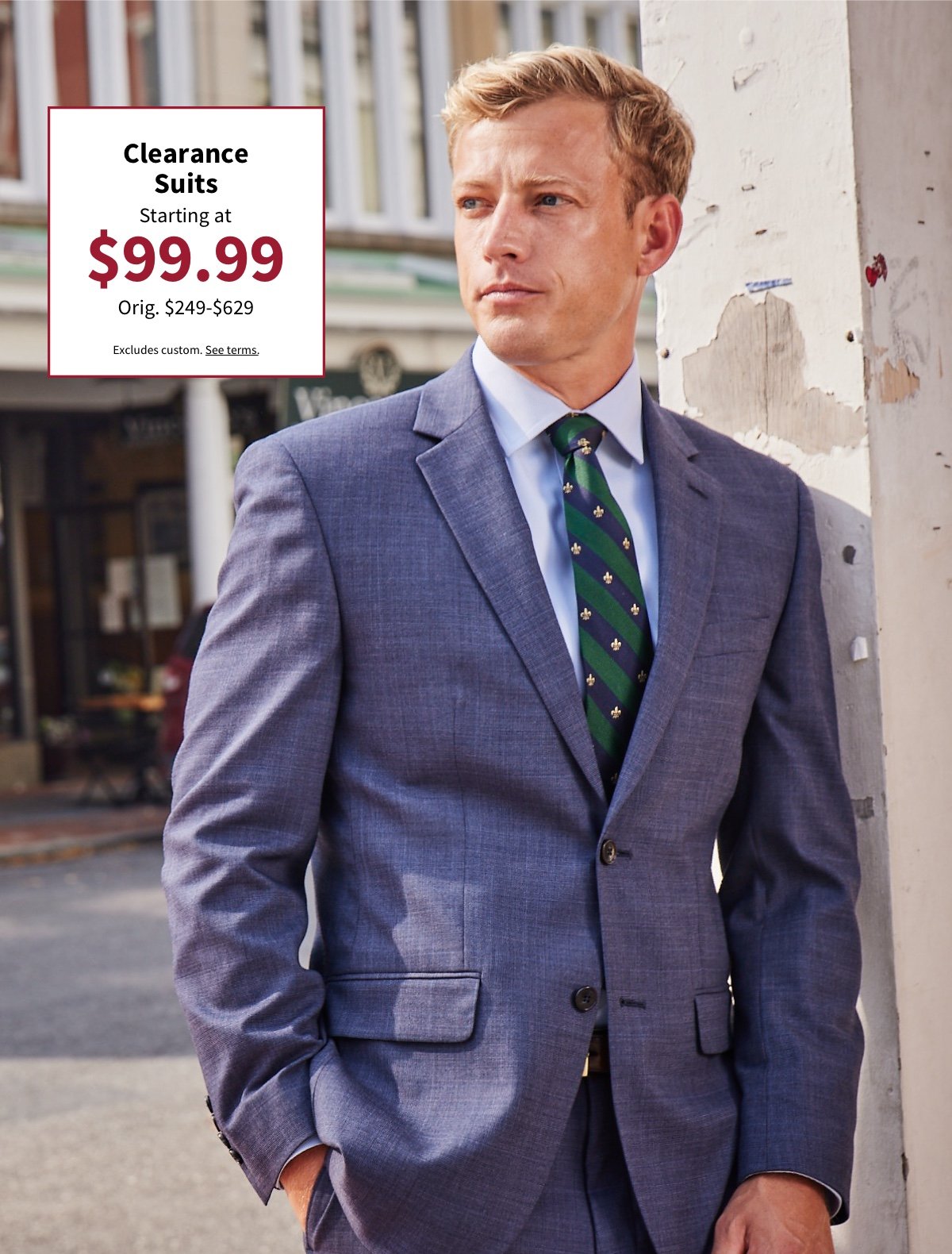 Shop new markdowns on Clearance Suits starting at $99.99