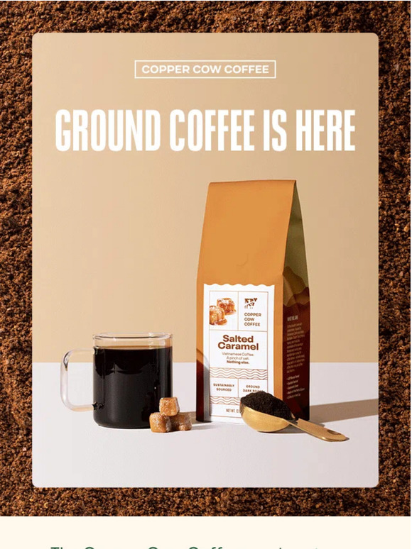 Copper Cow Coffee A NEW WAY TO BREW IS HERE Milled