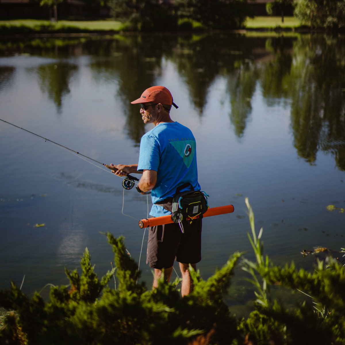 JEDD CASTING IN A RIVER
