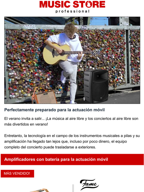 Perfectamente preparado para la actuación móvil