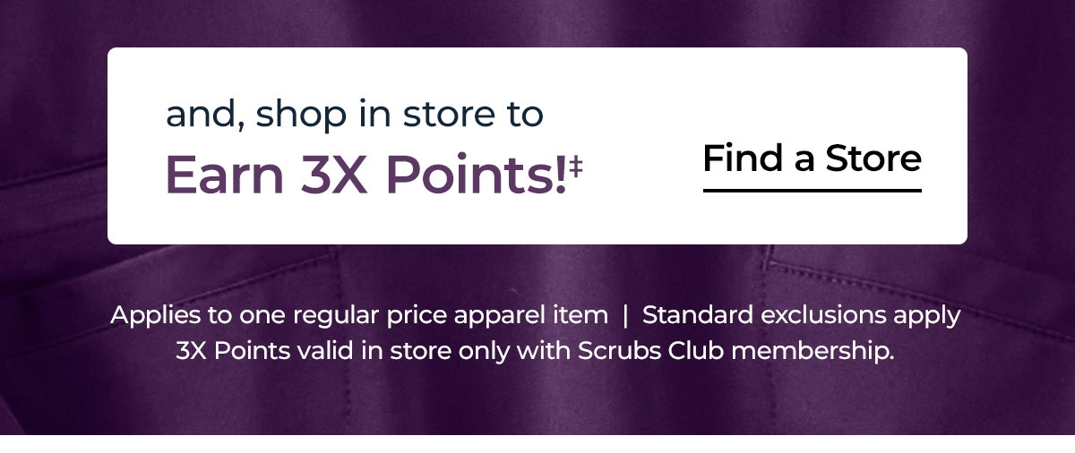 3X POINTS