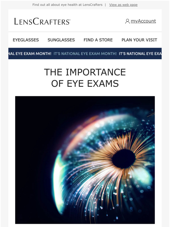 LensCrafters How Often Should You Get an Eye Exam? Milled