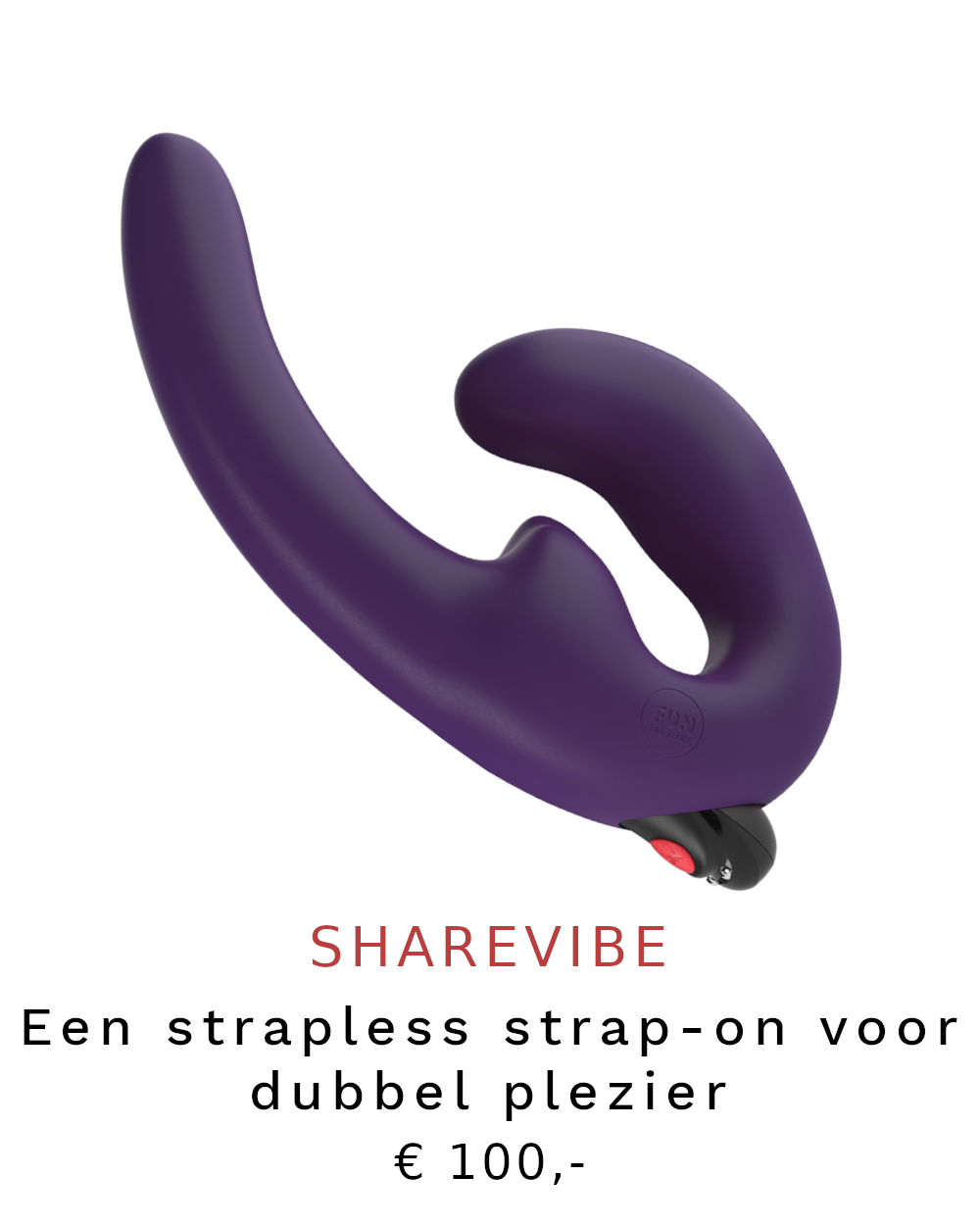 Fun Factory ShareVibe, strapless strap-on