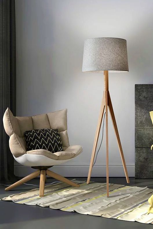 Eden Tapered Floor Lamp by Adesso.