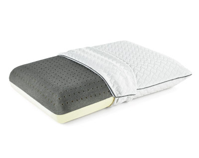 Great Sleep® Natural Element Graphite Foam Pillow Standard/Queen