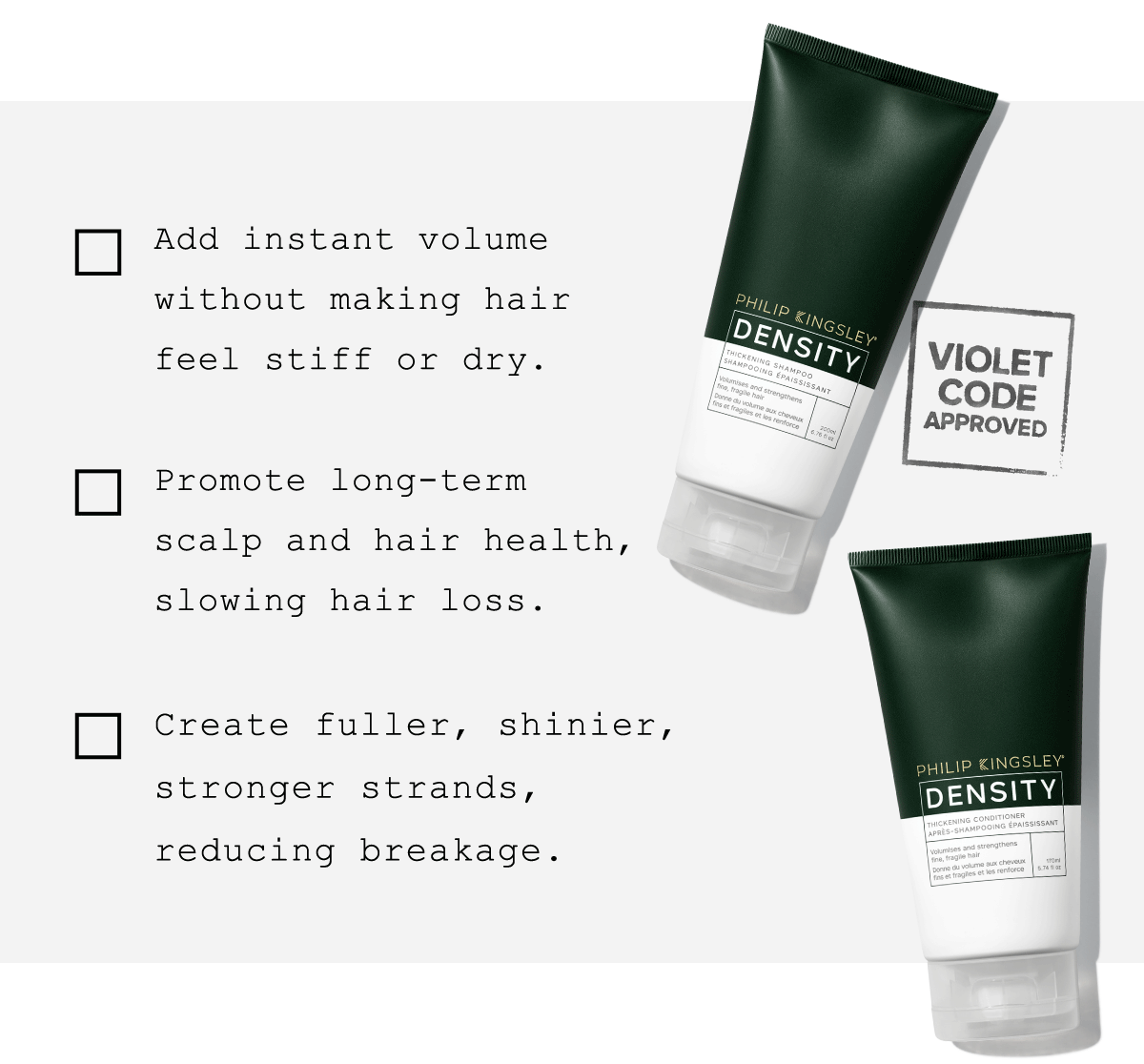Violet Grey Want Fuller Hair? Milled