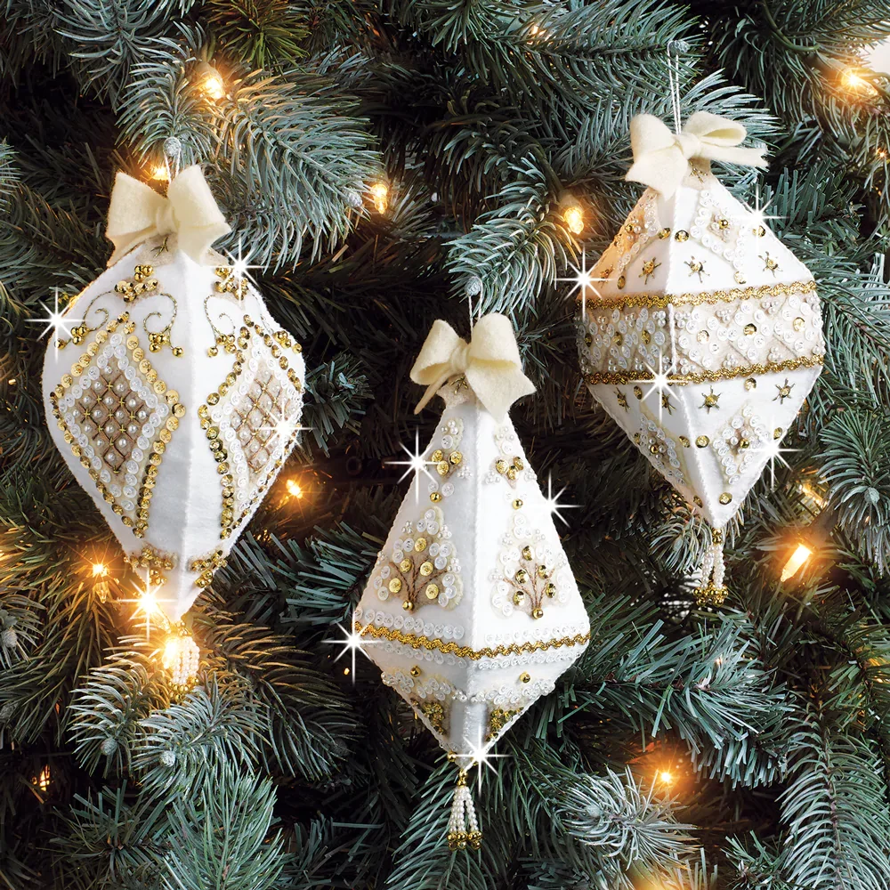 Elegant Christmas Ornaments Kit