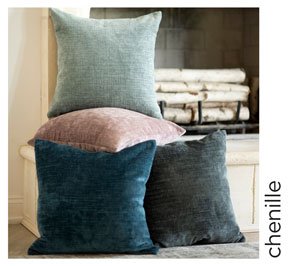 Chenille Pillows