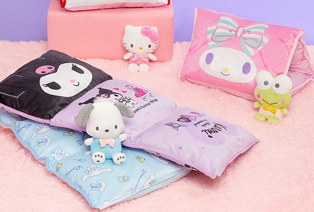 Foldable Pillows and Washable Plush