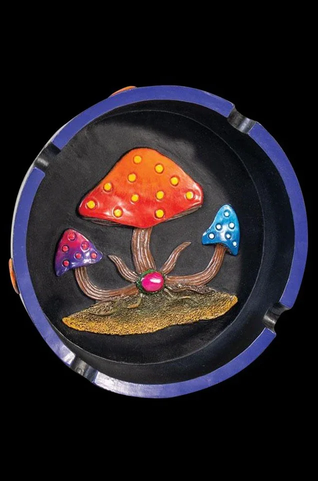 Image of Round Mushroom Ashtray