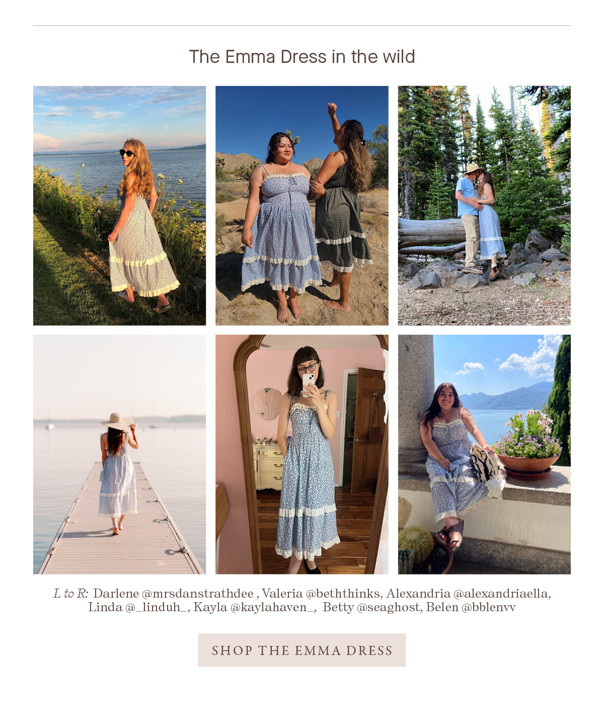 Christy Dawn: The Regeneratively Grown Emma Dress 🌿 | Milled