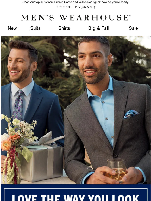 Men's Wearhouse GET READY Fall weddings are coming Milled