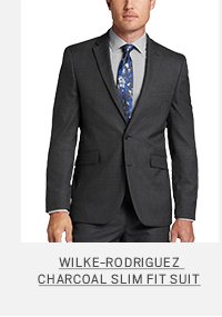 Wilke Rodriguez Charcoal Slim Fit Suit
