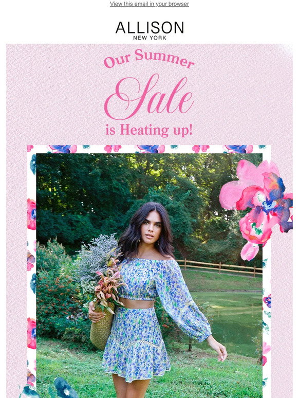 Shop Allison: Our Biggest Sale of the Summer is Here! 🌼 | Milled