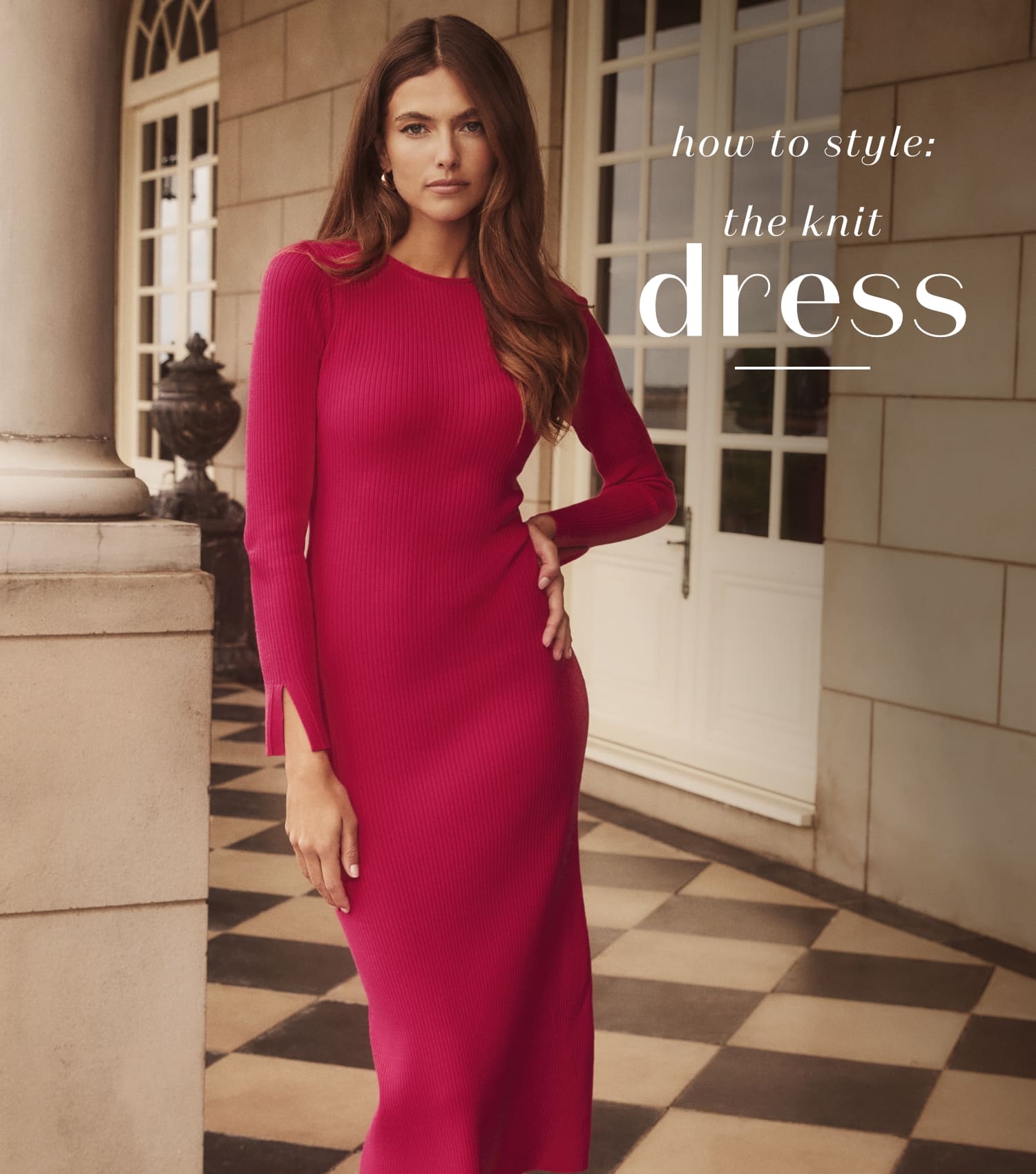 Forever New: How to style knit dresses | Milled