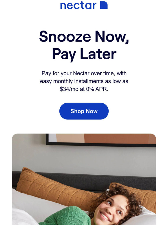 Nectar Sleep Pay your own way 💤 Milled