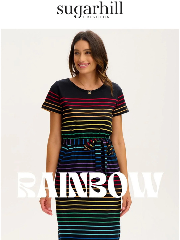 OH LOOK, A RAINBOW! Organic Cotton, Summer Sale & A Thank You