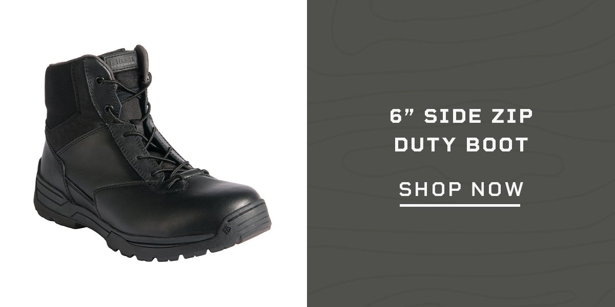 Men's 6" Side Zip Duty Boot