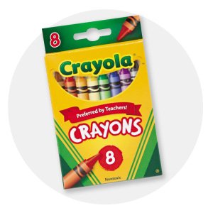 Free Crayons with $25 order.