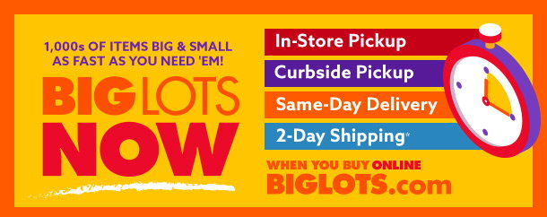 Big Lots: We've Missed You! Here's $10 OFF EVERYTHING | Milled